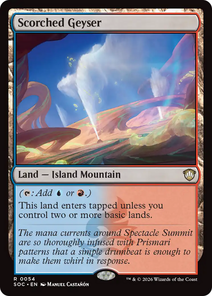 Scorched Geyser [Secrets of Strixhaven Commander] | Impulse Games and Hobbies