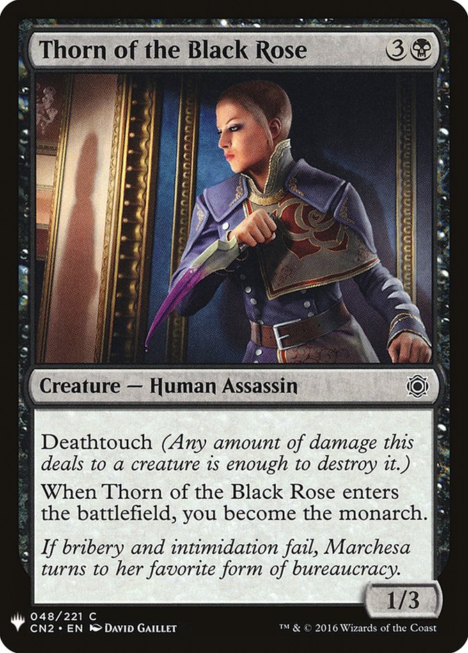 Thorn of the Black Rose [Mystery Booster] | Impulse Games and Hobbies