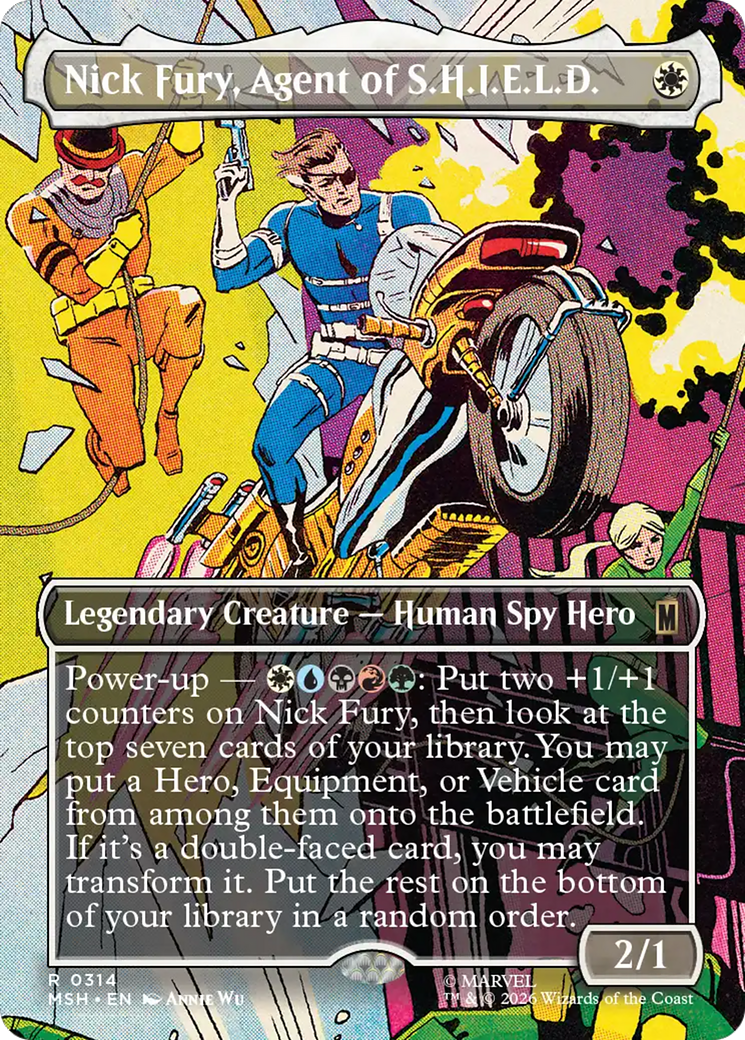Nick Fury, Agent of S.H.I.E.L.D. (Borderless) [Marvel Super Heroes] | Impulse Games and Hobbies