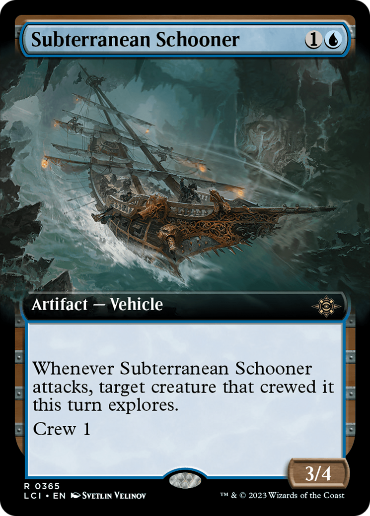 Subterranean Schooner (Extended Art) [The Lost Caverns of Ixalan] | Impulse Games and Hobbies