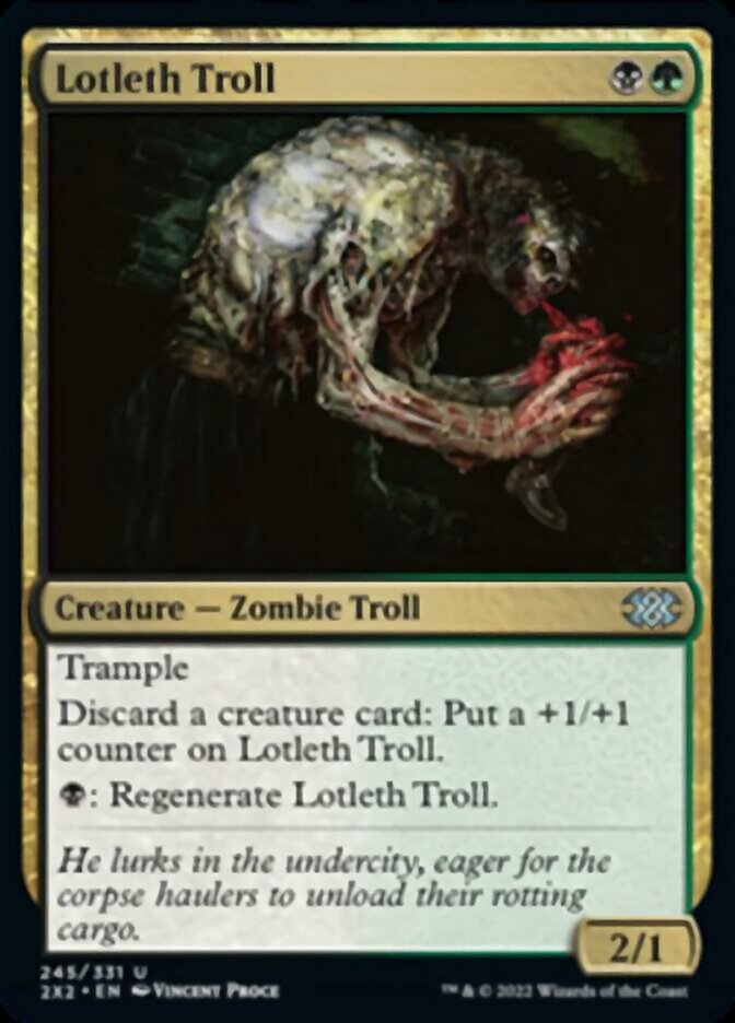 Lotleth Troll [Double Masters 2022] | Impulse Games and Hobbies