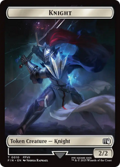 Hero (0002) // Knight Double-Sided Token [FINAL FANTASY Tokens] | Impulse Games and Hobbies