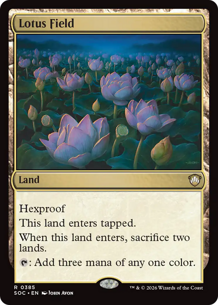 Lotus Field [Secrets of Strixhaven Commander] | Impulse Games and Hobbies