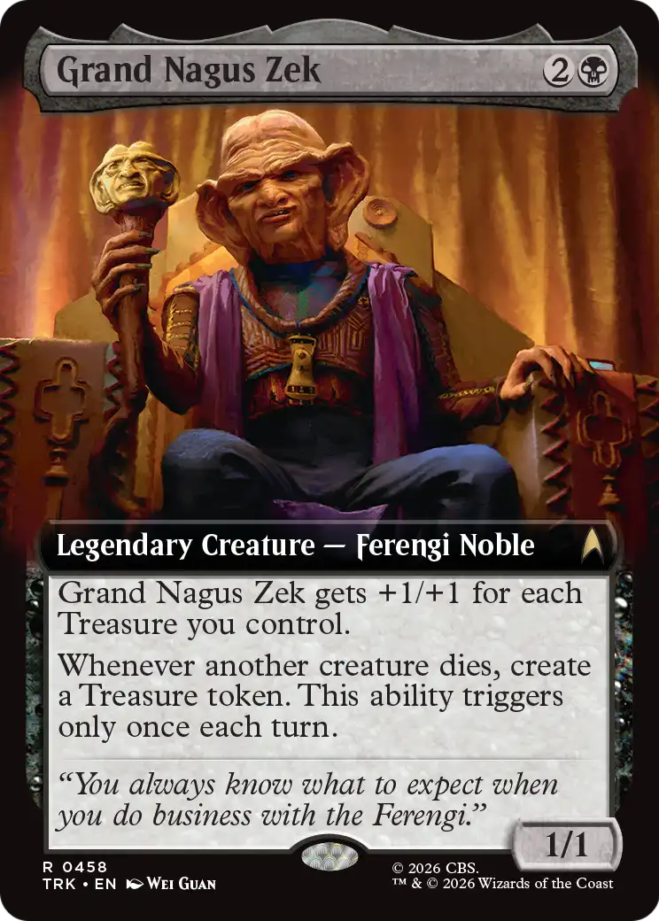 Grand Nagus Zek (Extended Art) [Star Trek] | Impulse Games and Hobbies