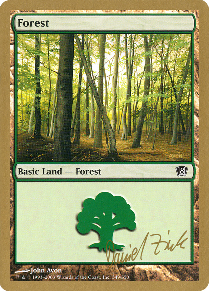 Forest (dz349) (Daniel Zink) [World Championship Decks 2003] | Impulse Games and Hobbies