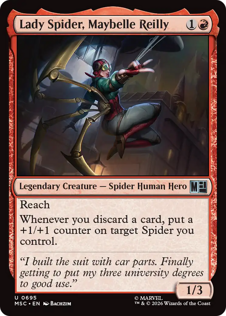 Lady Spider, Maybelle Reilly [Marvel Super Heroes Commander] | Impulse Games and Hobbies