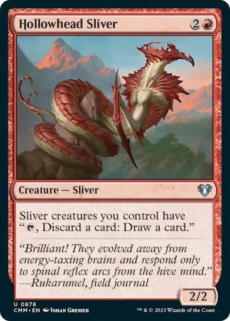 Hollowhead Sliver [Commander Masters] | Impulse Games and Hobbies