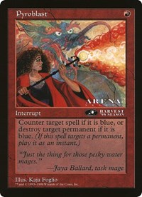 Pyroblast (Oversized) [Oversize Cards] | Impulse Games and Hobbies