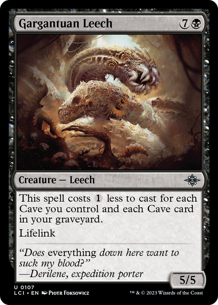 Gargantuan Leech [The Lost Caverns of Ixalan] | Impulse Games and Hobbies