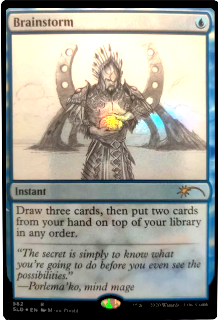 Brainstorm (Sketch) [Secret Lair Drop Promos] | Impulse Games and Hobbies