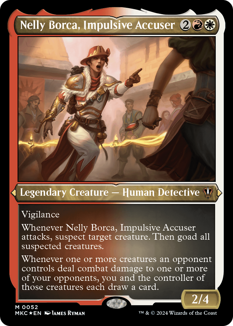 Nelly Borca, Impulsive Accuser (Display Commander) [Murders at Karlov Manor Commander] | Impulse Games and Hobbies