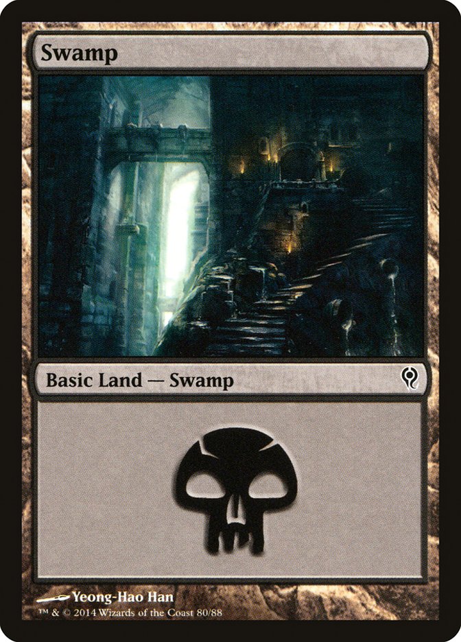 Swamp (80) [Duel Decks: Jace vs. Vraska] | Impulse Games and Hobbies