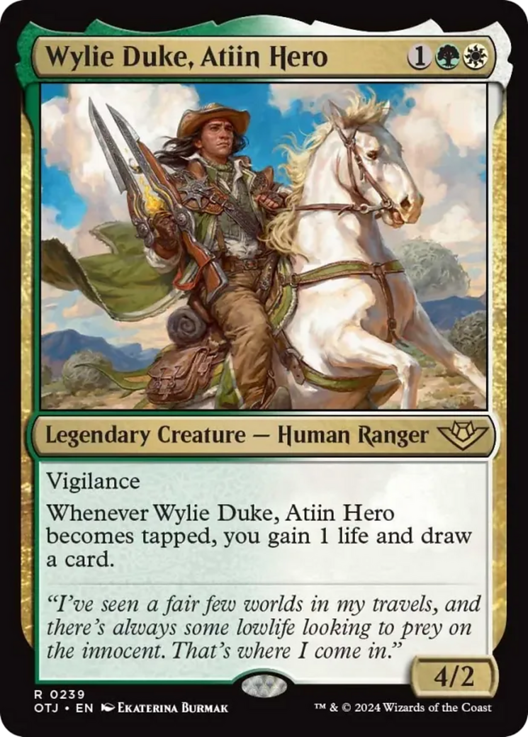 Wylie Duke, Atiin Hero [Outlaws of Thunder Junction] | Impulse Games and Hobbies