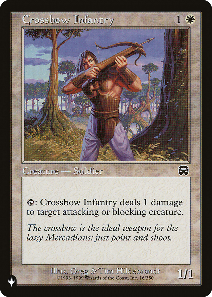 Crossbow Infantry [The List] | Impulse Games and Hobbies