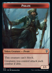 Pirate // Goblin Double-Sided Token [Commander Legends: Battle for Baldur's Gate Tokens] | Impulse Games and Hobbies