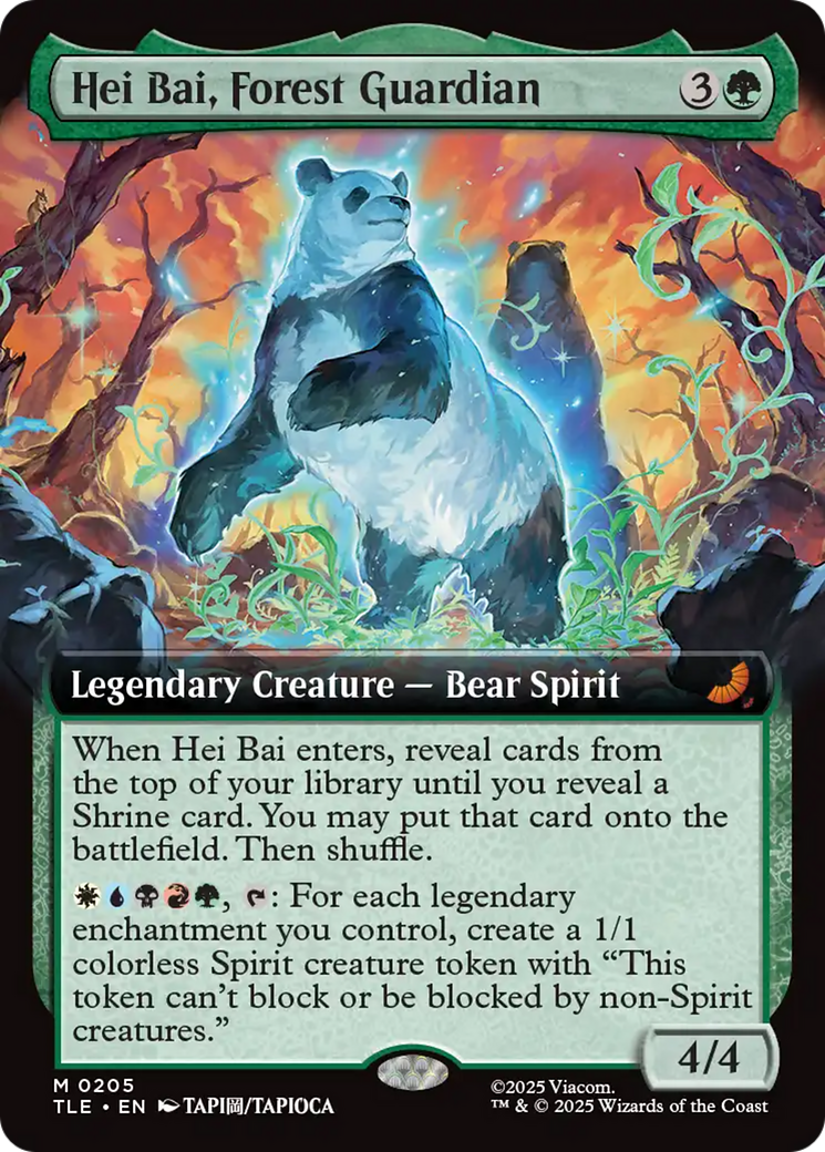 Hei Bai, Forest Guardian (Extended Art) [Avatar: The Last Airbender: Eternal-Legal] | Impulse Games and Hobbies