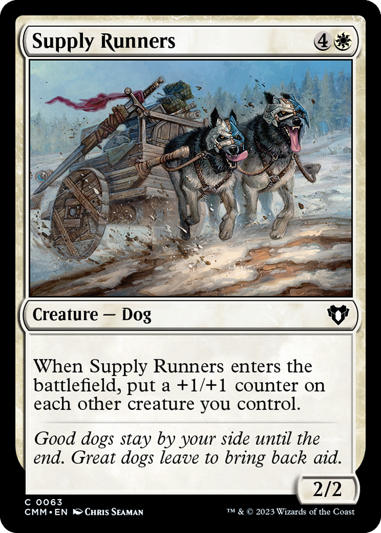 Supply Runners [Commander Masters] | Impulse Games and Hobbies