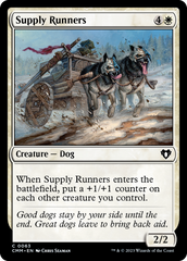 Supply Runners [Commander Masters] | Impulse Games and Hobbies