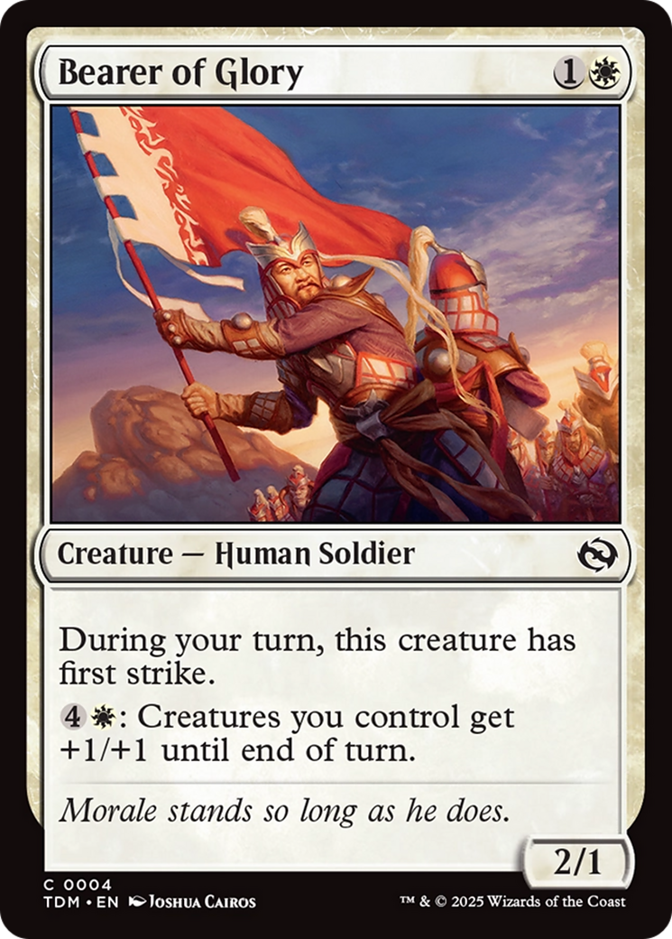 Bearer of Glory [Tarkir: Dragonstorm] | Impulse Games and Hobbies