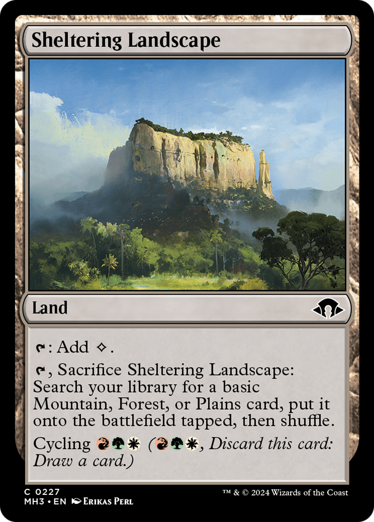 Sheltering Landscape [Modern Horizons 3] | Impulse Games and Hobbies