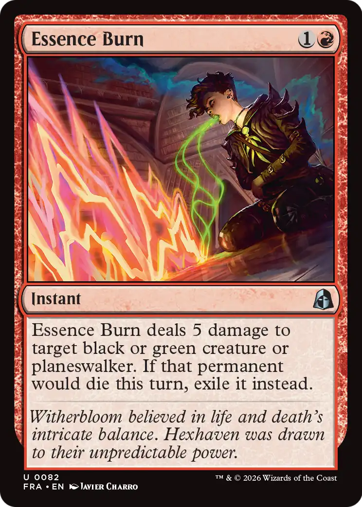 Essence Burn [Reality Fracture] | Impulse Games and Hobbies
