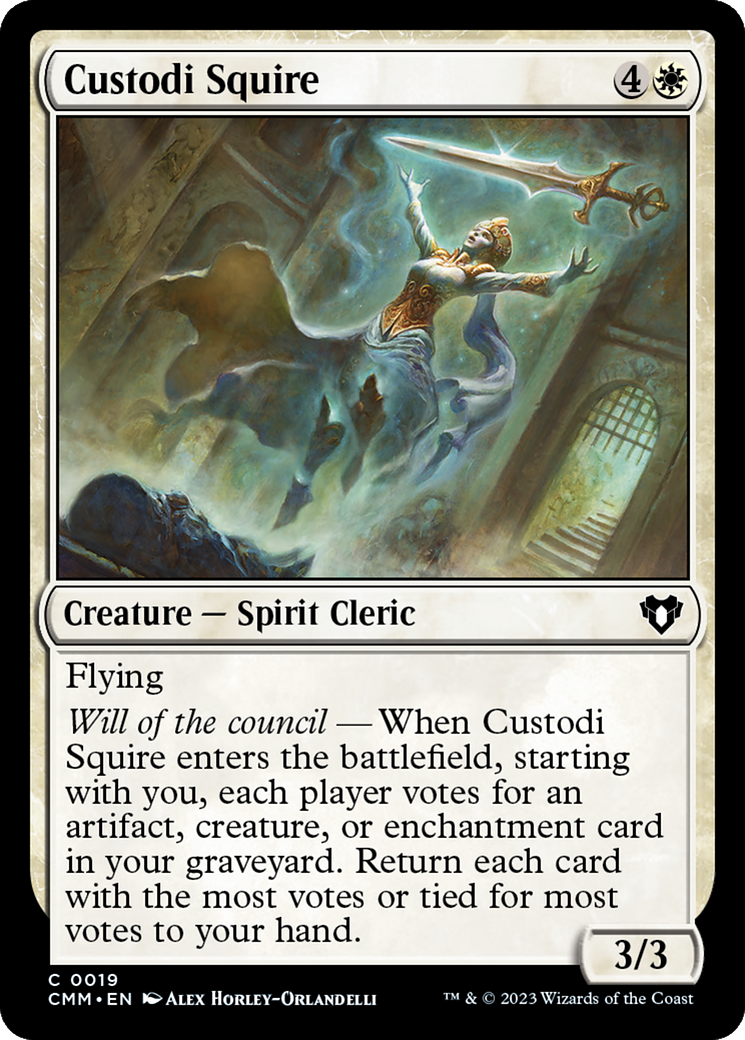 Custodi Squire [Commander Masters] | Impulse Games and Hobbies