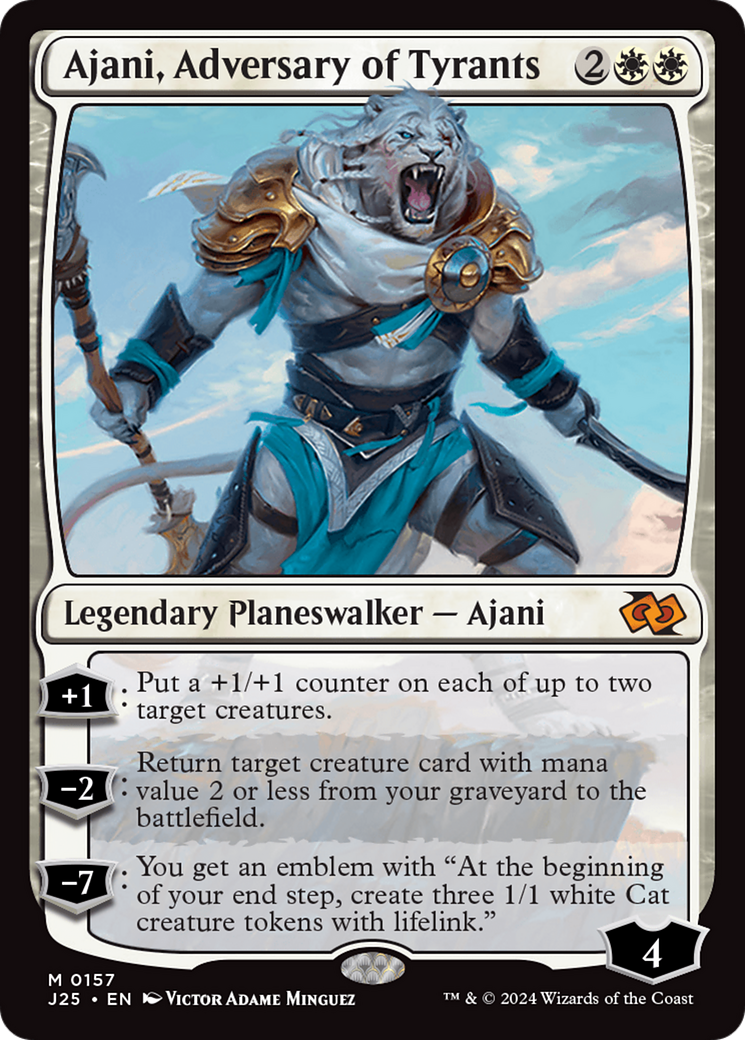 Ajani, Adversary of Tyrants [Foundations Jumpstart] | Impulse Games and Hobbies