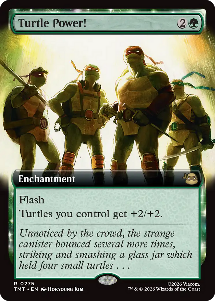 Turtle Power! (Extended Art) [Teenage Mutant Ninja Turtles] | Impulse Games and Hobbies