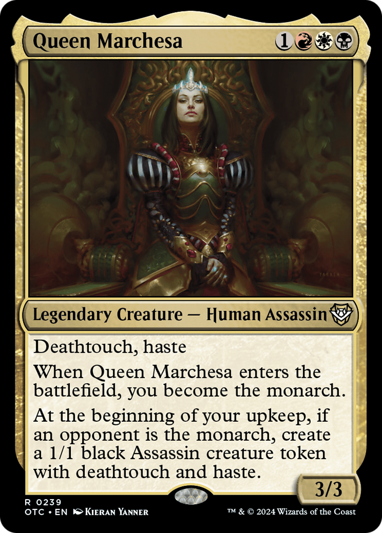 Queen Marchesa [Outlaws of Thunder Junction Commander] | Impulse Games and Hobbies