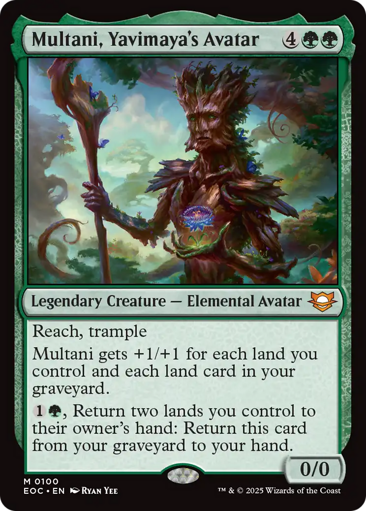 Multani, Yavimaya's Avatar [Edge of Eternities Commander] | Impulse Games and Hobbies