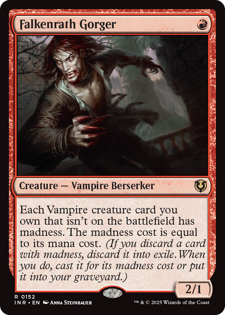 Falkenrath Gorger [Innistrad Remastered] | Impulse Games and Hobbies