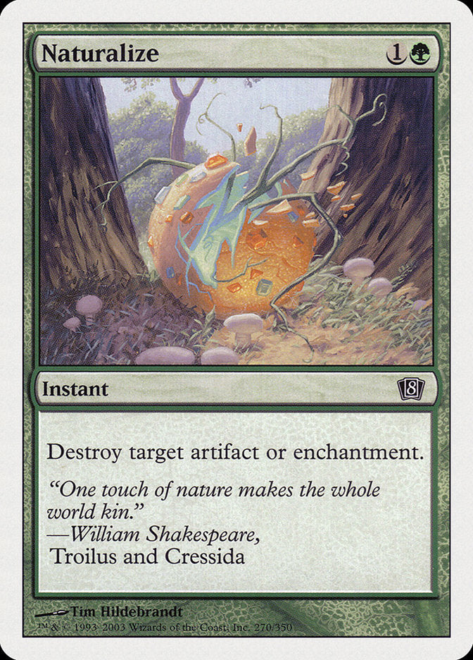 Naturalize (8th Edition) [Oversize Cards] | Impulse Games and Hobbies