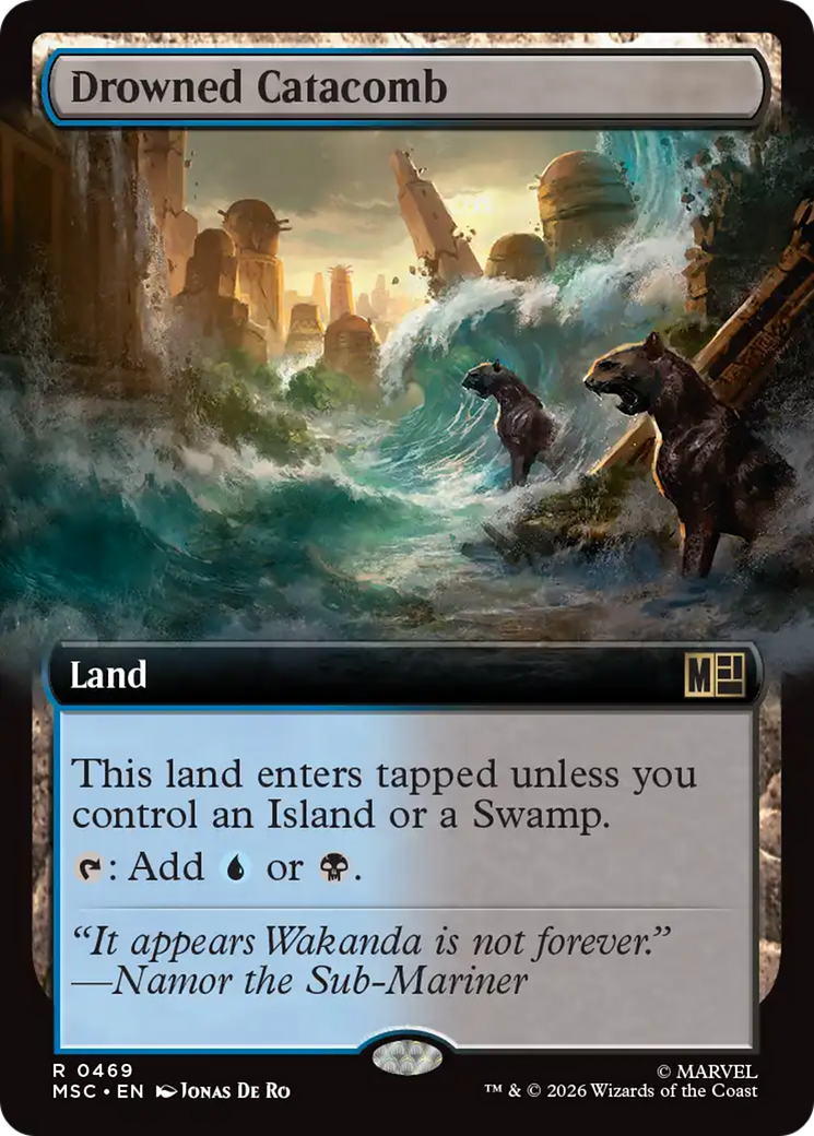 Drowned Catacomb (Extended Art) [Marvel Super Heroes Commander] | Impulse Games and Hobbies