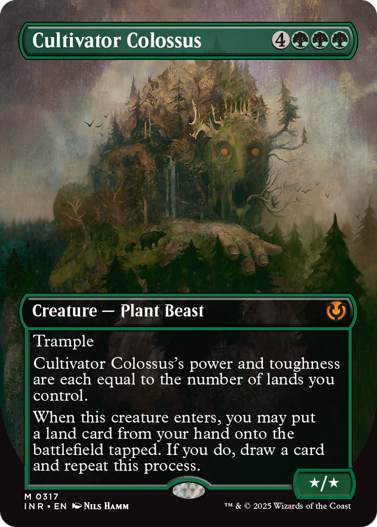 Cultivator Colossus (Borderless) [Innistrad Remastered] | Impulse Games and Hobbies