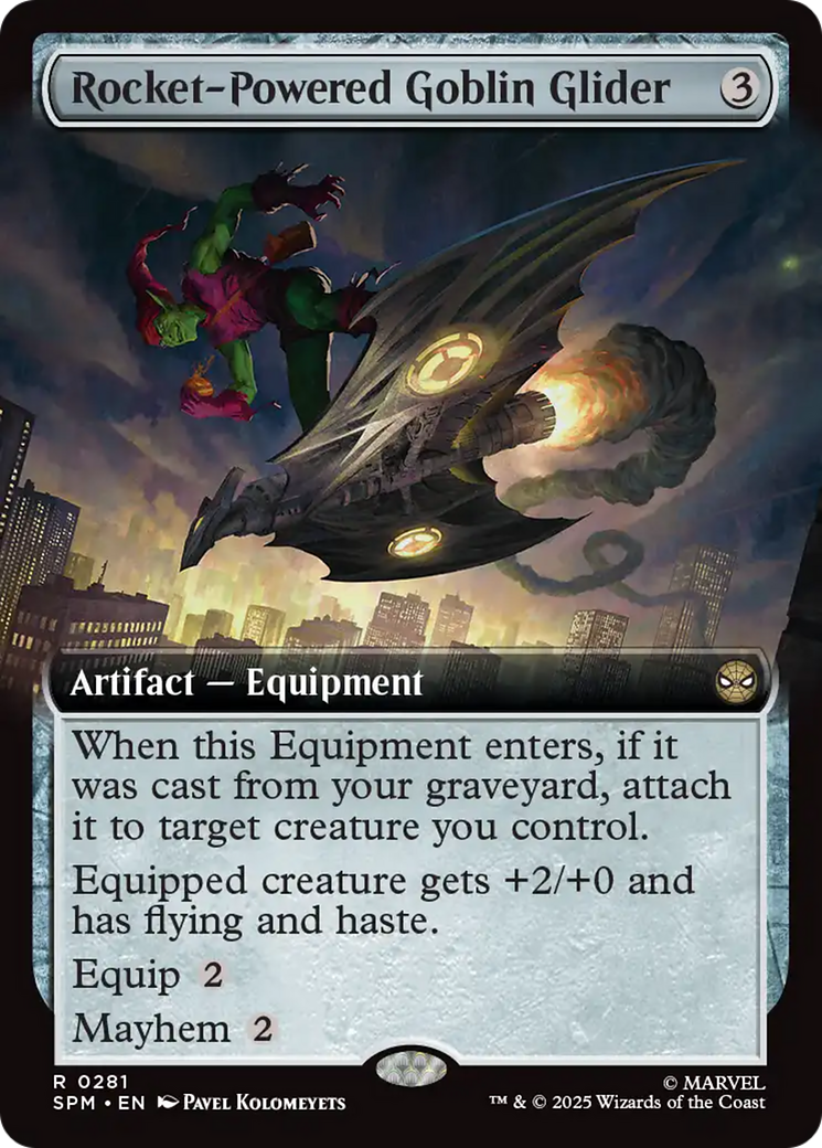 Rocket-Powered Goblin Glider (Extended Art) [Marvel's Spider-Man] | Impulse Games and Hobbies
