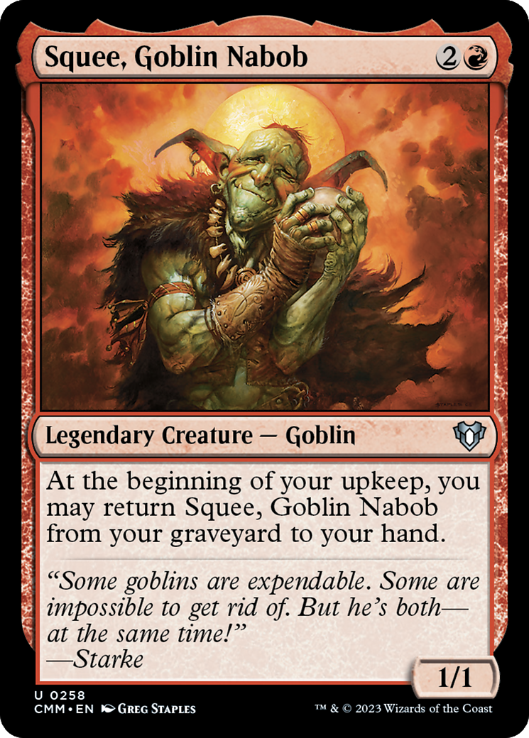 Squee, Goblin Nabob [Commander Masters] | Impulse Games and Hobbies