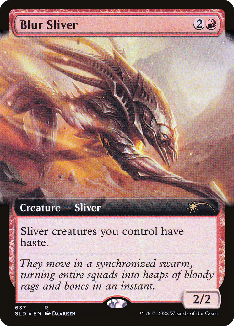 Blur Sliver (Extended Art) [Secret Lair Drop Promos] | Impulse Games and Hobbies