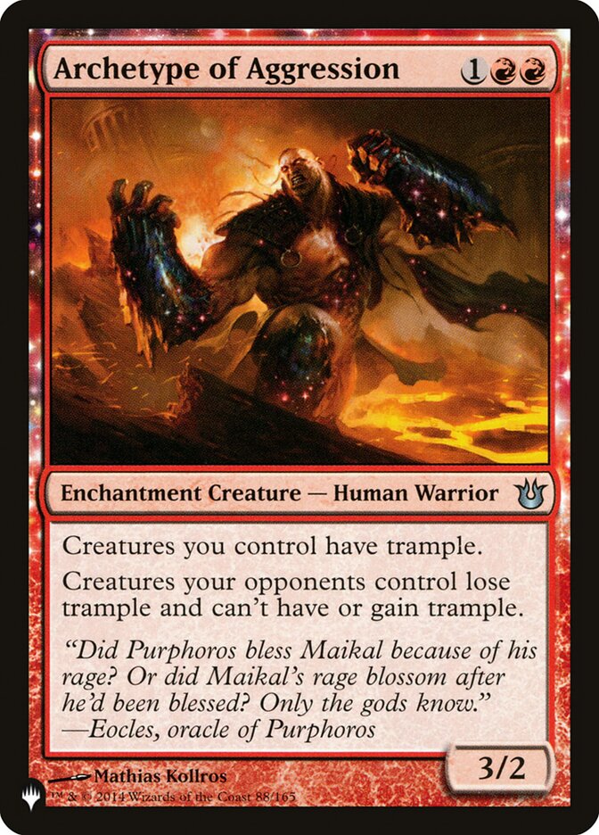 Archetype of Aggression [The List] | Impulse Games and Hobbies