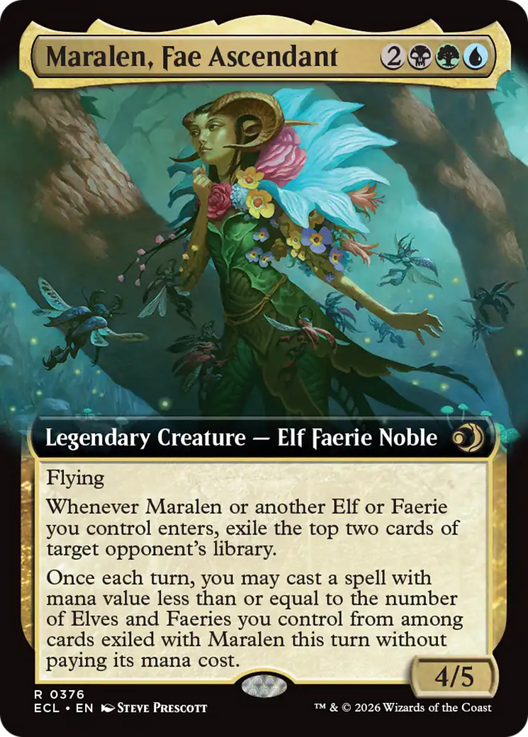 Maralen, Fae Ascendant (Extended Art) [Lorwyn Eclipsed] | Impulse Games and Hobbies