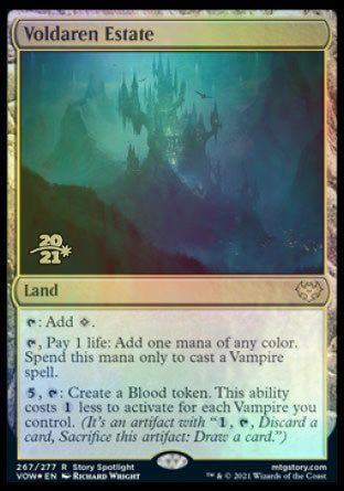 Voldaren Estate [Innistrad: Crimson Vow Prerelease Promos] | Impulse Games and Hobbies