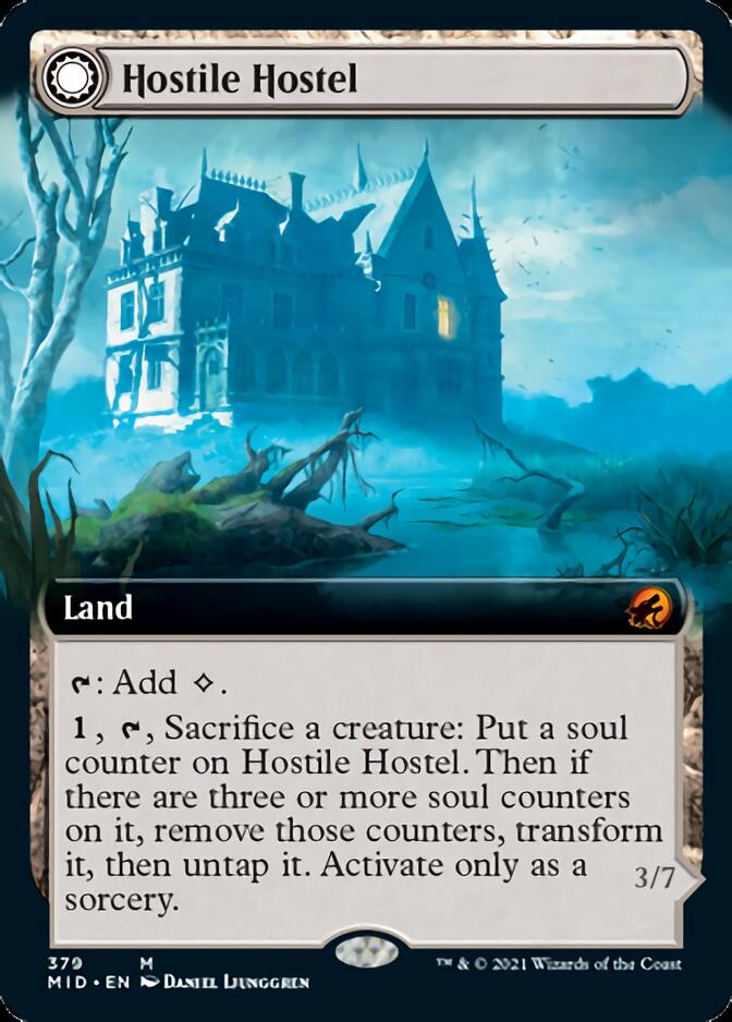 Hostile Hostel // Creeping Inn (Extended Art) [Innistrad: Midnight Hunt] | Impulse Games and Hobbies