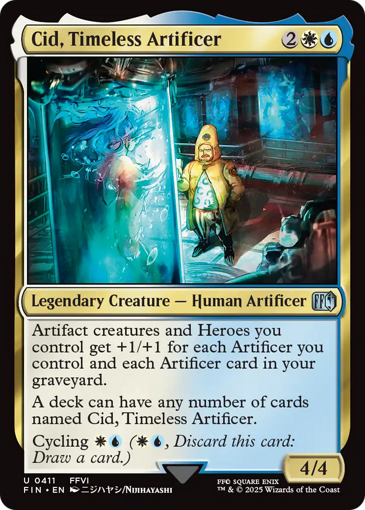 Cid, Timeless Artificer (0411) [FINAL FANTASY] | Impulse Games and Hobbies