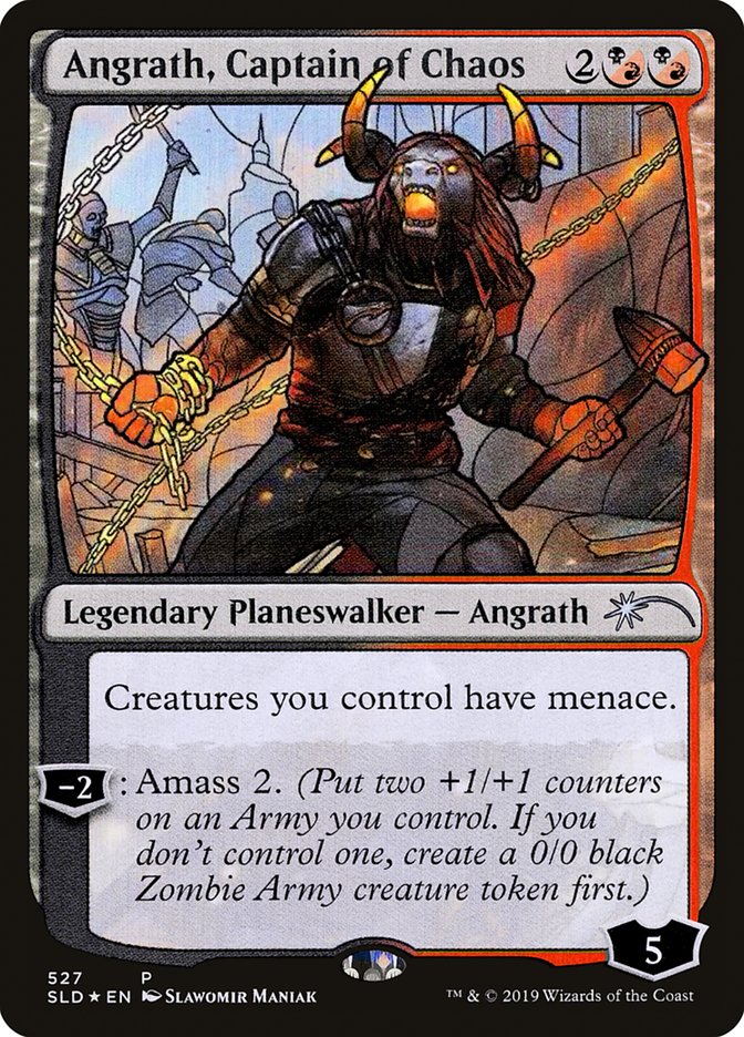 Angrath, Captain of Chaos (Stained Glass) [Secret Lair Drop Promos] | Impulse Games and Hobbies