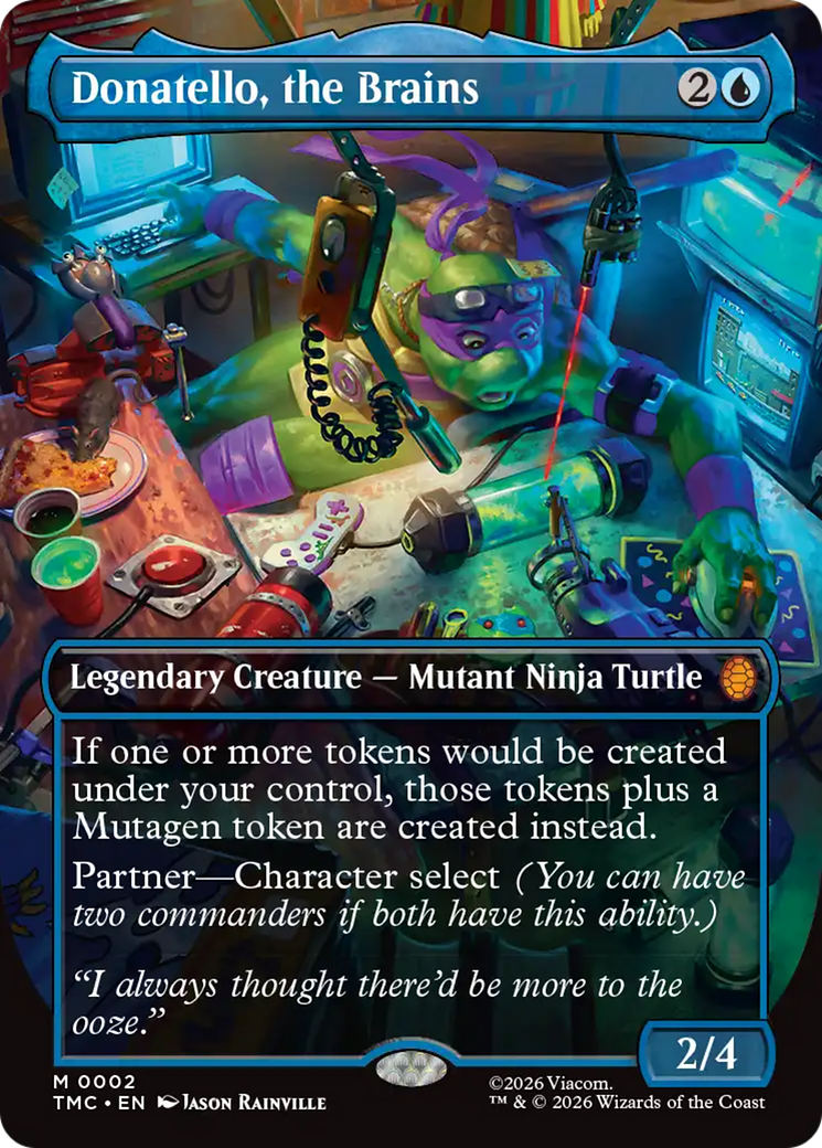 Donatello, the Brains (Borderless) [Teenage Mutant Ninja Turtles Commander] | Impulse Games and Hobbies