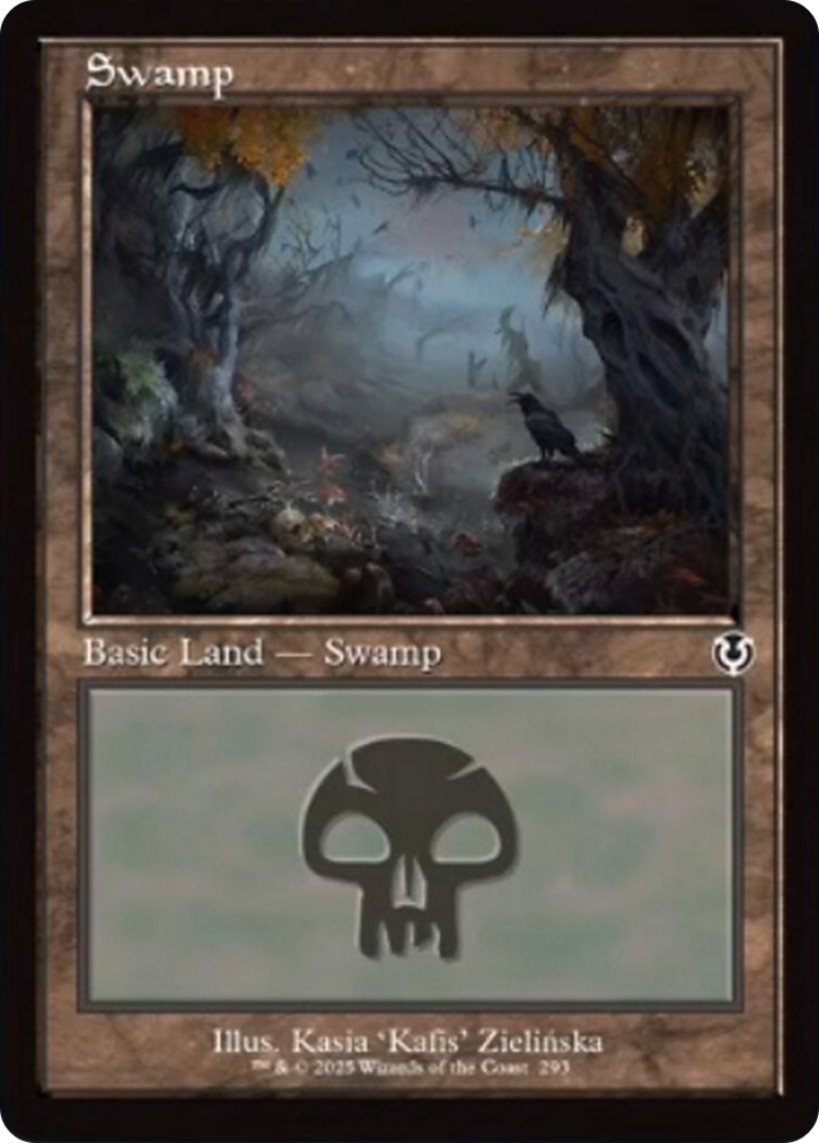 Swamp (293) (Retro Frame) [Innistrad Remastered] | Impulse Games and Hobbies