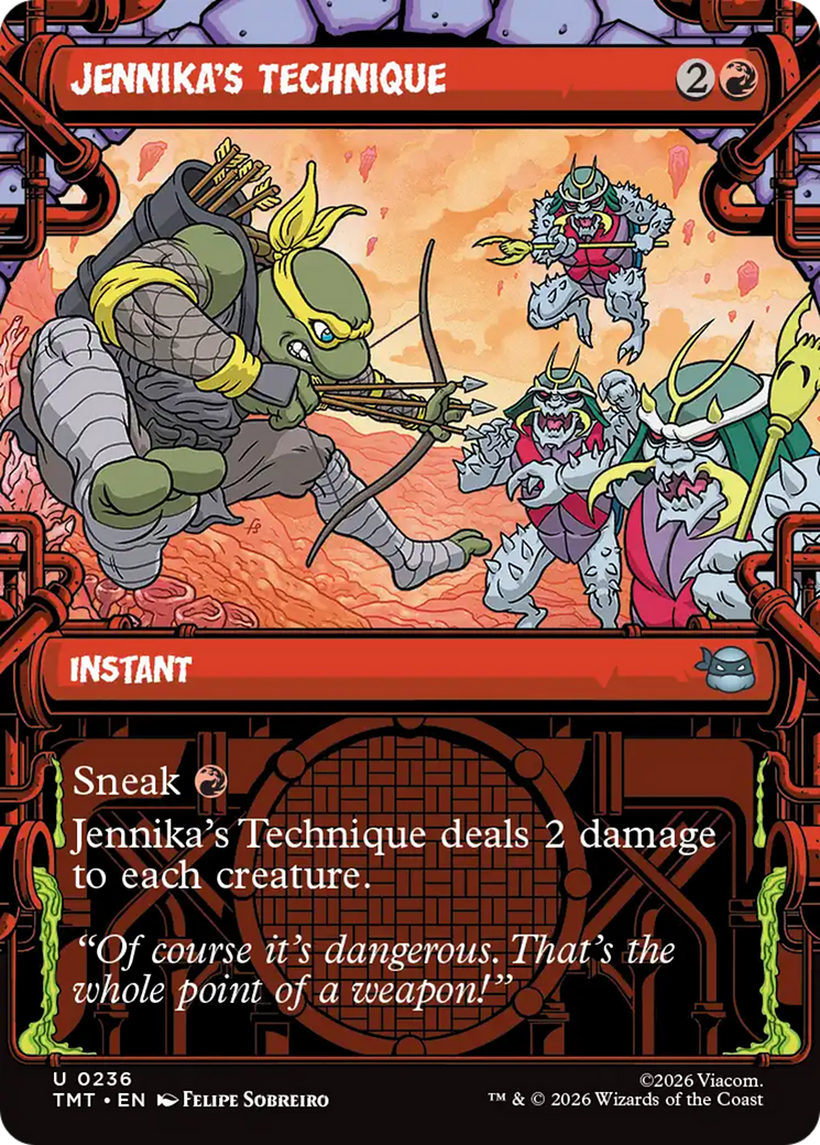 Jennika's Technique (Showcase) [Teenage Mutant Ninja Turtles] | Impulse Games and Hobbies