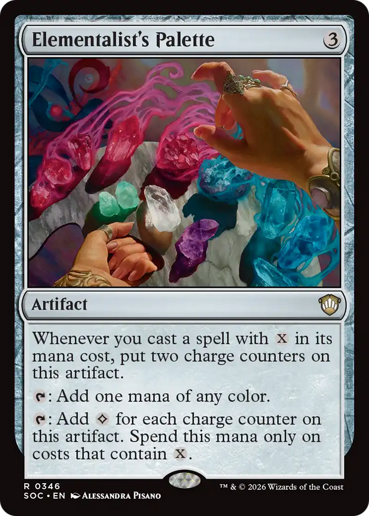 Elementalist's Palette [Secrets of Strixhaven Commander] | Impulse Games and Hobbies