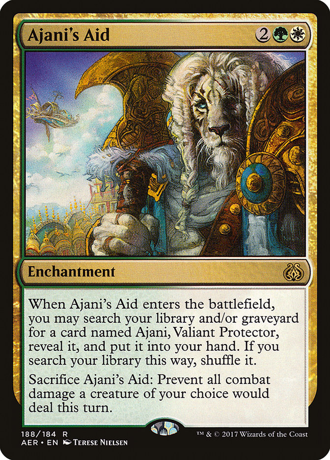 Ajani's Aid [Aether Revolt] | Impulse Games and Hobbies