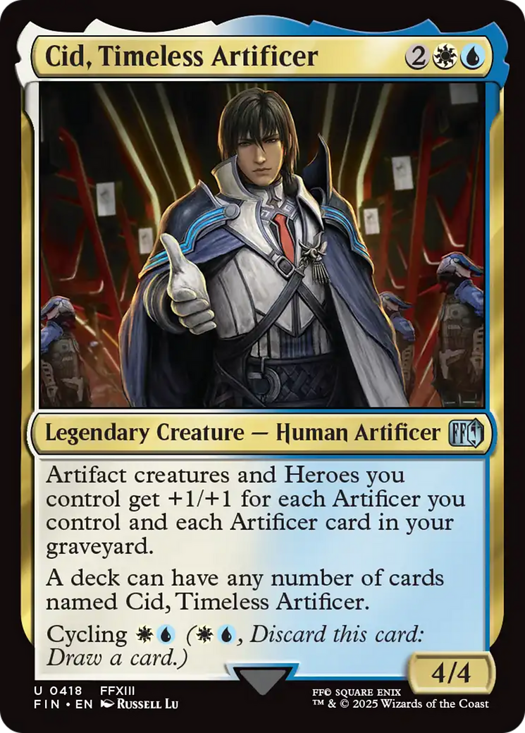 Cid, Timeless Artificer (0418) [FINAL FANTASY] | Impulse Games and Hobbies