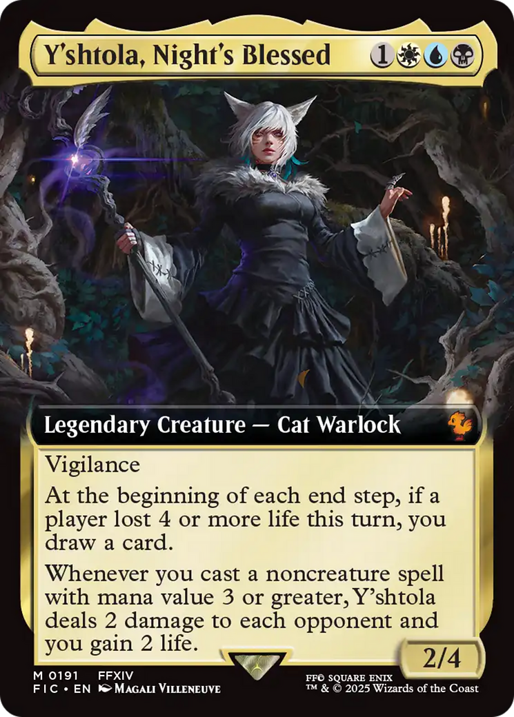 Y'shtola, Night's Blessed (Extended Art) [FINAL FANTASY Commander] | Impulse Games and Hobbies